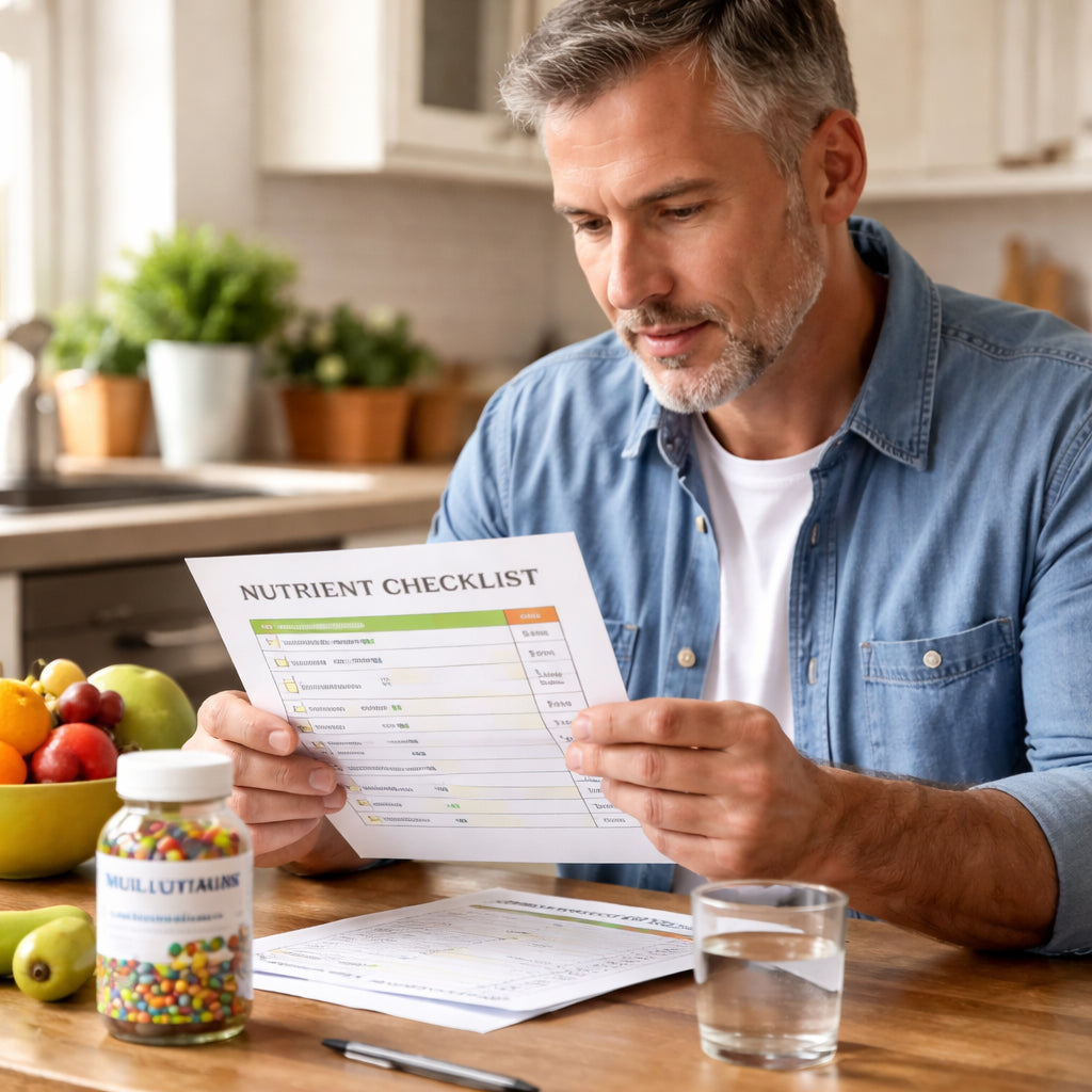 How to Choose a Multivitamin for Men Over 40: A Practical Guide