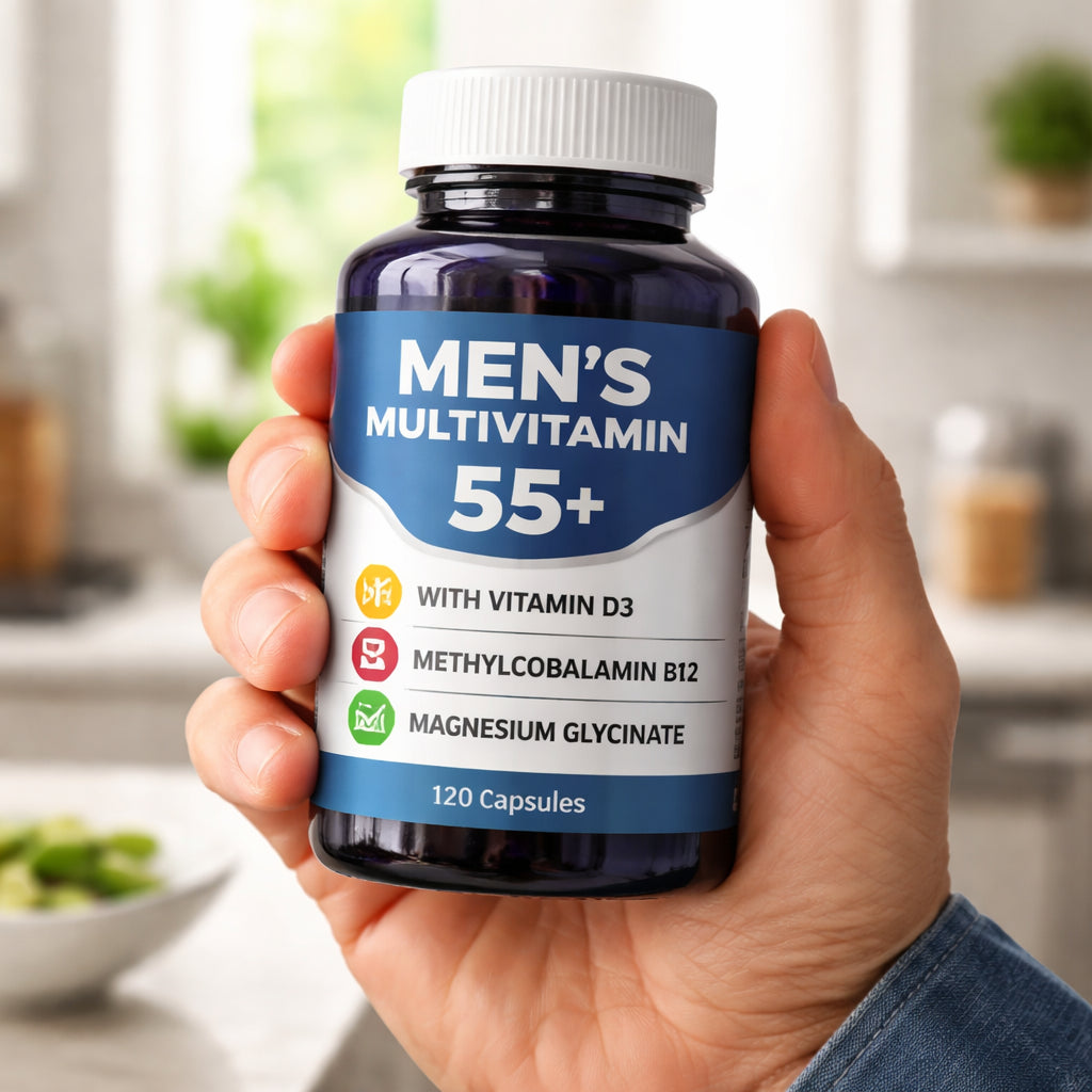 Men's Multivitamin for 55-Year-Old Men: A Complete Guide