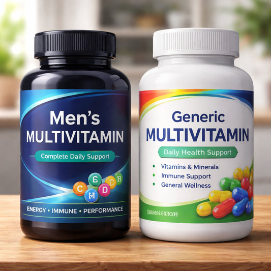 Men's multivitamin vs generic multivitamin: Which One Is Right for You?