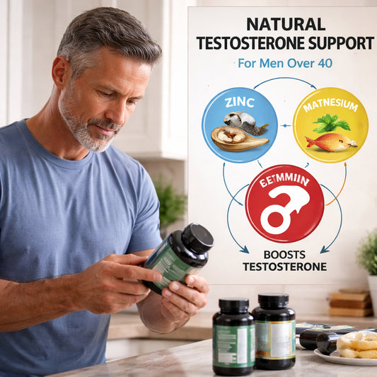 Natural Testosterone Support Supplement for Men Over 40: A Complete Guide