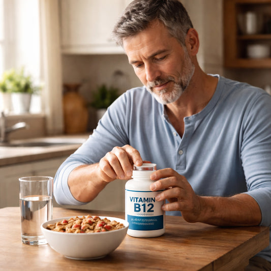 Vitamin B12 Supplement for fatigued Men Over 50: A Practical Guide