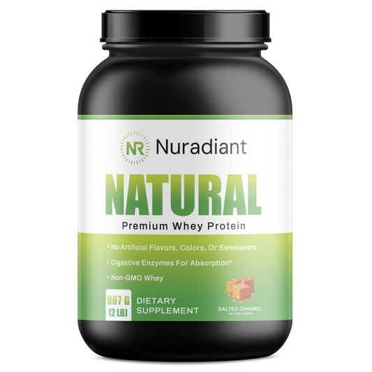 2lb Whey Natural Salted Caramel – 28 servings
