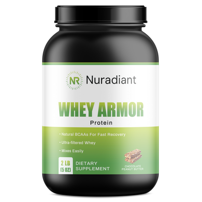 2lb Whey Armor Protein Chocolate Peanut Butter