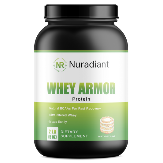 2lb Whey Armor Protein Birthday Cake