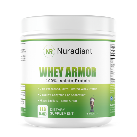 1lb 100% Whey Armor Isolate Protein Chocolate