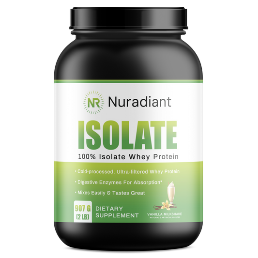 2lb 100% Whey Isolate Vanilla – 30 servings