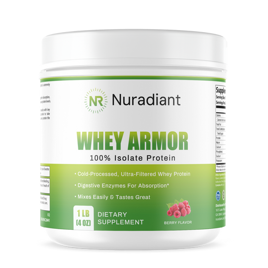 1lb Whey Armor Isolate Protein Berry