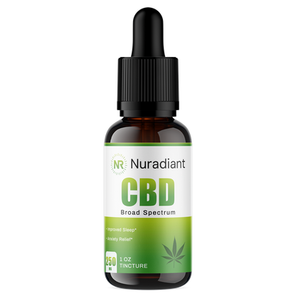CBD Broad Spectrum (in Hemp Oil) – 250mg (1oz Tincture)