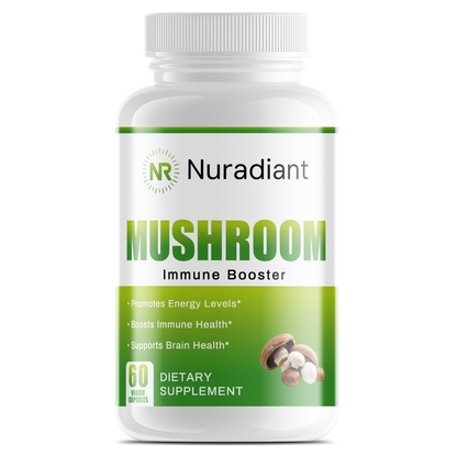 Mushroom Immune Booster: Chaga, Cordyceps, Reishi and Lion’s Mane