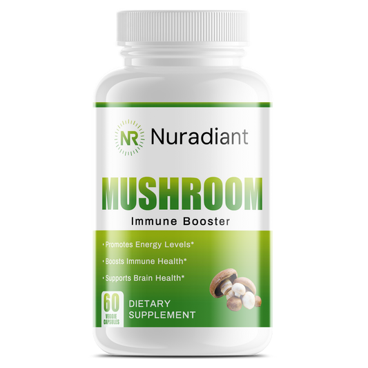 Mushroom Immune Booster: Chaga, Cordyceps, Reishi and Lion’s Mane