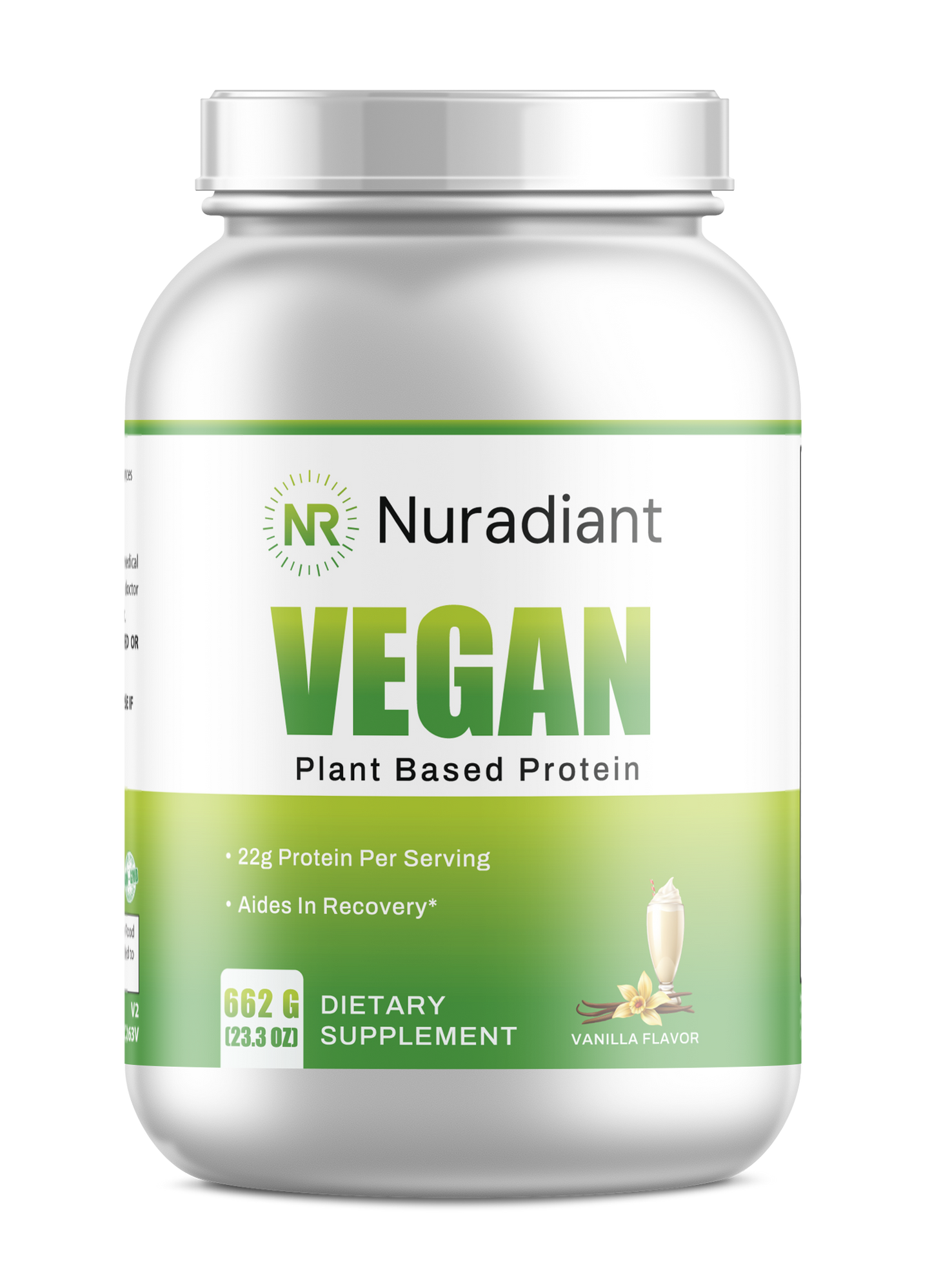 1.5lb Pure Vegan Protein Vanilla