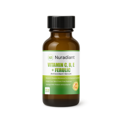 Vitamin C, B, E + Ferulic Antioxidant Serum, USA Made