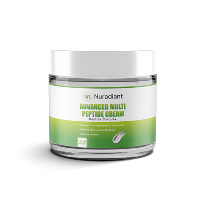 Advanced Multi Peptide Cream (Peptide Complex), USA Made, Clean & Vegan