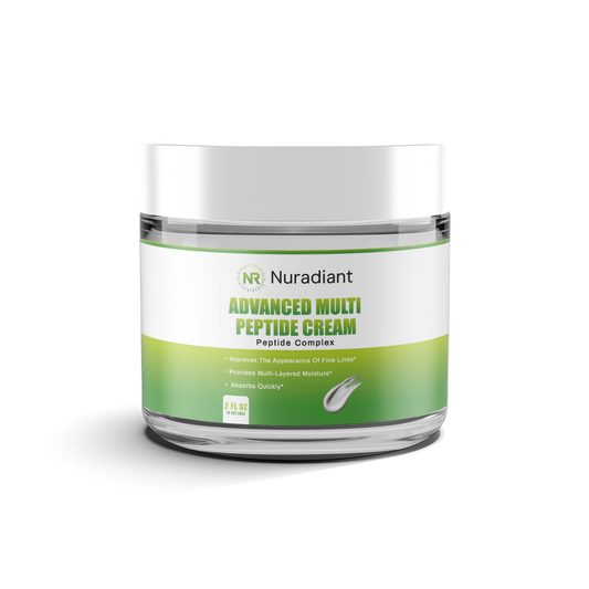 Advanced Multi Peptide Cream (Peptide Complex), USA Made, Clean & Vegan
